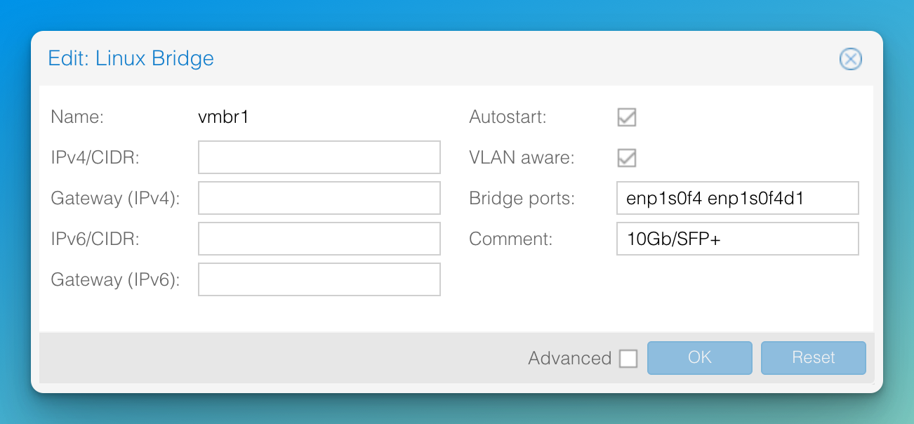 proxmox-vmbr1-10gb-sfp